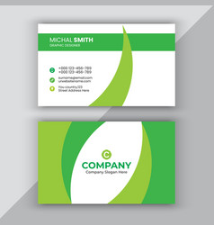 Modern Business Card Design In Professional Style