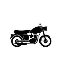 Vintage Motorbike Icon Vektor Design