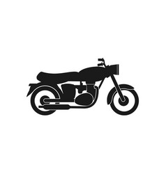 Vintage Motorbike Icon Vektor Design