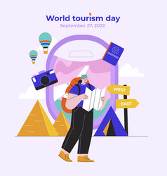 Flat For World Tourism Day