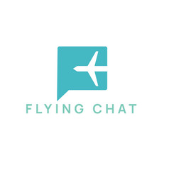 Flying Chat Logo Design