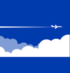 Plane In Blue Sky