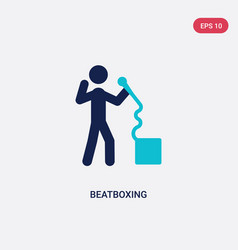 Two Color Beatboxing Icon From Activity