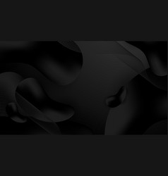 Abstract Black Background Dynamic Black Landing