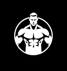 Gym - Black And White Isolated Icon