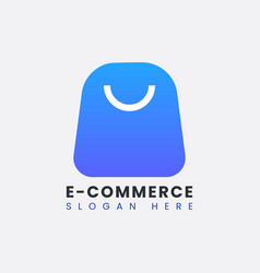 Modern Ecommerce Online Shop Store Logo Design