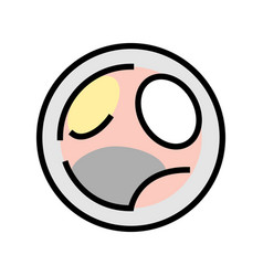 Pearl Stone Rock Color Icon