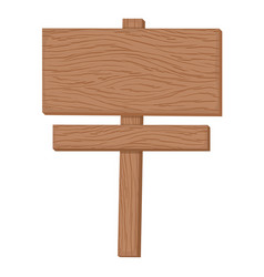 Wooden Banner Or Sign Post Board