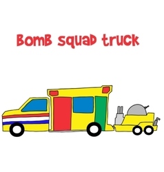 Bomb Squad Truck Collection Stock