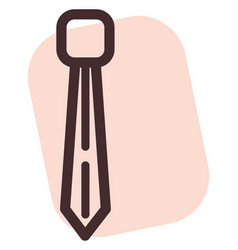 Online Shop Tie On A White Background