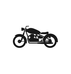 Vintage Motorbike Icon Vektor Design