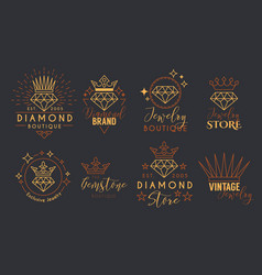 Jewelry Logo Set For Stor