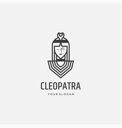 Cleopatra Logo Design Template