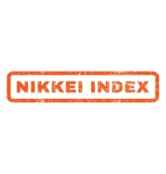 Nikkei Index Rubber Stamp