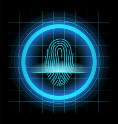 Fingerprint Identification Scan