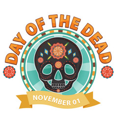 Day Of The Dead With Mexican Calaca