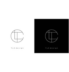 Initial Letter Tlc Logo Design Modern