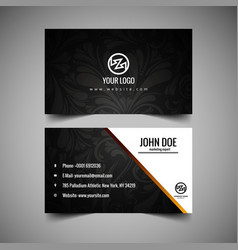 Floral Business Card Design