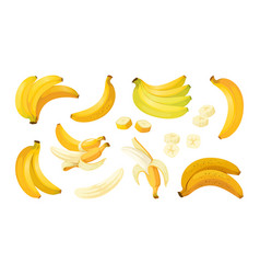 Banana Bunch Simple Fruit Food