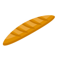 Bread Long Loaf Icon Isometric Petite