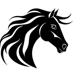 Horse - Black And White