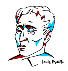 Louis Braille Portrait