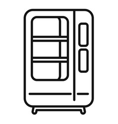 Workplace Vending Machine Icon Outline