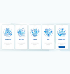 Macro Economy Financial Statements Blue