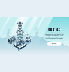 Oil Industry Horizontal Banner