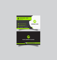 Unique Business Card Design Template