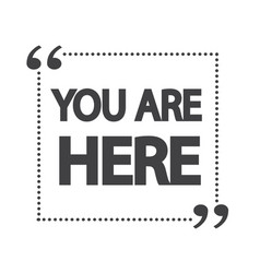 You Are Here Icon