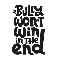 Anti Bullying Lettering