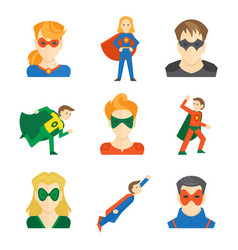 Superhero Icon Flat