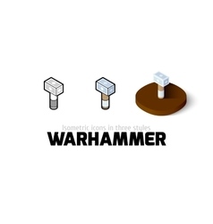 Warhammer Icon In Different Style