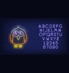 Cute Owl Neon Sign