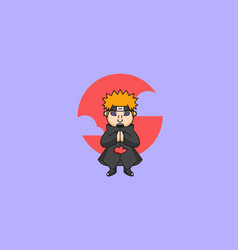 Naruto Cartoon Logo Template Design