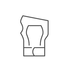 Wrist Guard Line Outline Icon