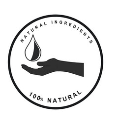 100 Percent Natural Stamp