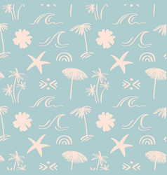 Beach Simple Boho Seamless Pattern