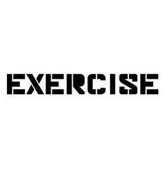 Exercise Stamp Typ