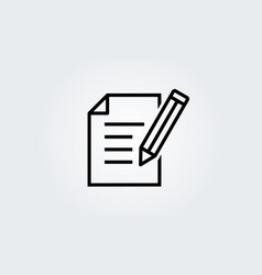 Compose Document Contract Write Icon File Sign