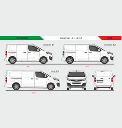 Fiat Scudo Cargo Delivery Vans L1 L2 L3 2022