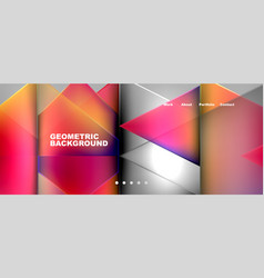 Gradient Triangle Geometric Minimal Wallpaper