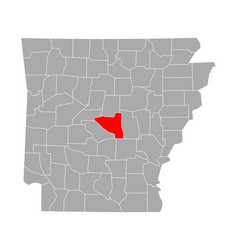 Map Pulaski In Arkansas