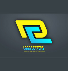 Design Of The Letters D And C A Logo Template For