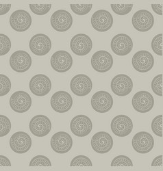 Ammonite Seamless Pattern Background Hand