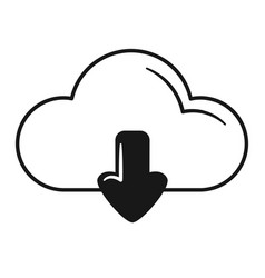 Cloud Server Icon Design