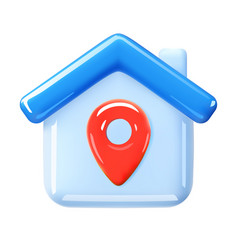 3d Home Icon