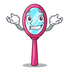 Grinning Mirror Isolated With On The Mascot