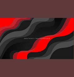 Gradient Black Backgrounds With Red Wave